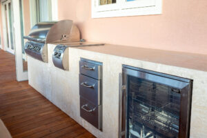 dulcina outdoor kitchen